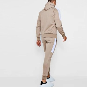 Fabricants de vêtements sur mesure, ensemble de jogging en coton personnalisé, survêtement en molleton uni pour homme, ensemble de survêtement pour homme - Product Image 5