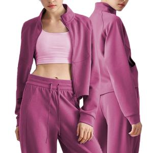 Motifs uniques aux couleurs éclatantes pour un pantalon de jogging respirant 3 pièces tendance pour femme Survêtements à broderie lourde - Product Image 1