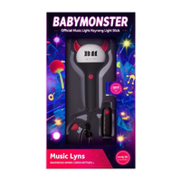 BABYMONSTER - Llavero con Luces Musicales Oficiales, Multicolor, Funciona con Pilas, para Bebés y Niños