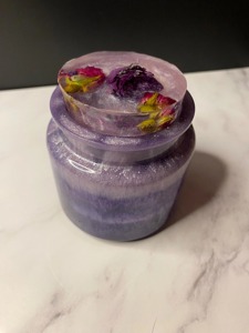 Caja de Joyería de Resina Floral Hecha a Mano, Premium y Personalizada, Organizador Decorativo para Guardar Objetos Pequeños, Estuche de Regalo de Resina para Joyas - Product Image 3