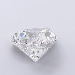 Bijoux de luxe haut de gamme, éthérés, diamant de laboratoire CVD taille cœur de 4,60 carats, qualité E VVS2, excellente finition, certifié IGI - Product Image 2