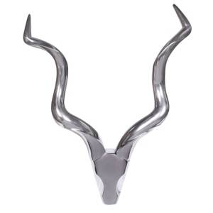 80x10x110cm Modern Antelope Head Tabletop Sculpture Artistic Animal <b>Decor</b> Eco-Friendly Durable for Living Room Handmade - Product Image 1