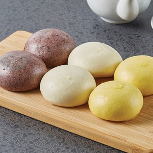 [MILWON] Ensemble de petits pains vapeur coréens surgelés Anheung, garniture à la pâte de haricot rouge Jjinppang, épicerie asiatique, petit-déjeuner, collation - Product Image 5