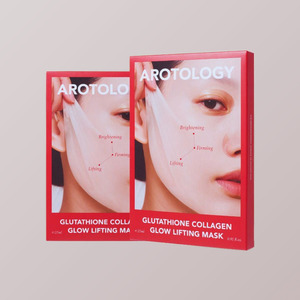 มาส์กหน้าคอลลาเจนเกาหลี K-Beauty Arotolroji กลูต้าไธโอน คอลลาเจนโกลว์ ลิฟติ้ง มาส์ก ผลิตในเกาหลี แผ่นมาส์กหน้า - Product Image 6