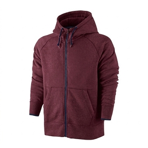 OEM Winter Extra Heavy Duty Plus Size Drop Shoulder Vintage Washed Zip Hoodie <b>Jacket</b> Custom Logo 100% Cotton Zip up Hoodies - Product Image 5