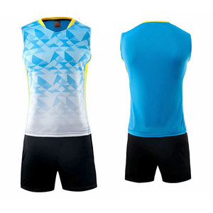 Volleyball Set Uniforms Sleeveless Shirts Shorts Men Women <b>Badminton</b> Shirt Tennis Jerseys Team Training Moisture-Wicking - Product Image 6