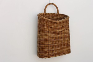 Juego de 3 Cestas Colgantes de Mimbre Hechas a Mano, Almacenamiento de Ratán Natural con Forma de Animal, Ecológicas, Modernas, Multifuncionales, Hechas en Vietnam - Product Image 4