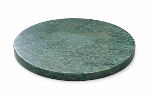 Round Dark Green Marble <b>Rolling</b> <b>Pin</b> Board with <b>Wooden</b> Roller Eco-Friendly 4mm/5mm/10mm Thickness Options - Product Image 5