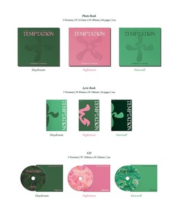 TOMORROW X TOGETHER อัลบั้ม The Name Chapter: TEMPTATION เวอร์ชั่น Nightmare ซีดีเพลงเกาหลี K-Pop สำหรับอายุ 12 ปีขึ้นไป - Product Image 3