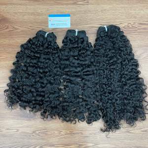 ### En oferta Oferta de Halloween 50% Doble dibujado Raw Pixie Rizado Trama Cabello Color natural Aspecto natural - Product Image 4