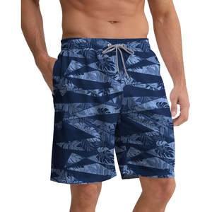 Nuevos Shorts de Baño para Hombre, Pantalones de Surf de Poliéster, Shorts de Playa Casuales de Lona, Secado Rápido, Impermeables - Product Image 4