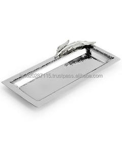 Bandeja de chocolate de metal con aspecto antiguo hecha a mano, ideal para la decoración del hogar de estilo tradicional o regalos dulces tradicionales - Product Image 6