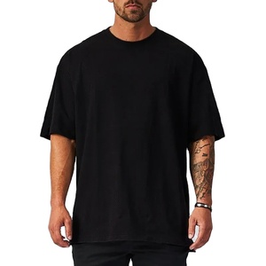 เสื้อยืดโอเวอร์ไซส์ทรงบ็อกซี่ พิมพ์ลายกราฟิก ผ้าฝ้าย 100% หนัก 220 กรัม สำหรับผู้ชาย สไตล์สตรีทแวร์ - Product Image 1