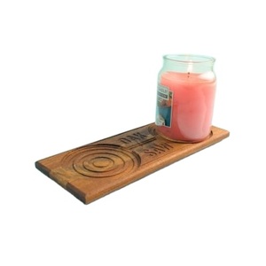 Geometric Tealight Holder Home Wedding Decor Wood <b>Candle</b> Holder New Style Solid Wood Holder Vintage Design for <b>Dinner</b> Party - Product Image 5