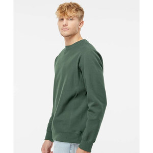 เสื้อสเวตเชิ้ตคอกลมสีเขียวเข้มสำหรับผู้ชาย ทรงปกติ ผ้าฝ้ายถัก สวมใส่สบายๆ สำหรับฤดูใบไม้ร่วง - Product Image 2