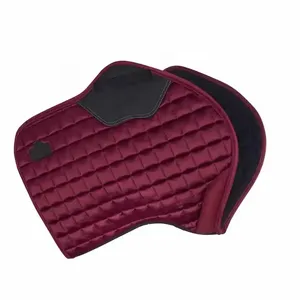 Tapis de selle pleine grandeur en coton pour cheval, ensemble de tapis de selle d'équitation pour le saut d'obstacles, fabricant - Product Image 6