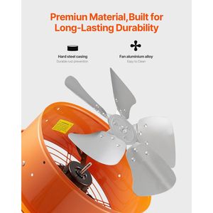 Ventilatore da tetto a energia solare da 14 pollici con termostato regolabile, 1300 CFM, per sottotetto, con copertura esterna a rete - Product Image 4
