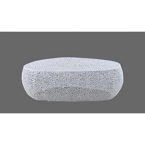 Tavolino da Caffè Ovale Bianco T3601 50 - Product Image 3