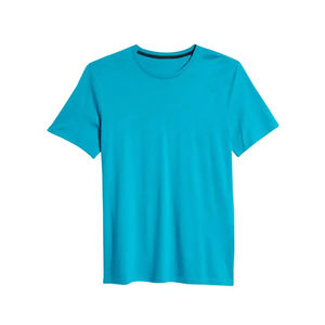 Camisetas Casuales para Hombre de Buena Calidad, Hechas en Fábrica, 100% Algodón, Transpirables, de Secado Rápido, Corte Regular, Última Moda, Frente Liso - Product Image 3