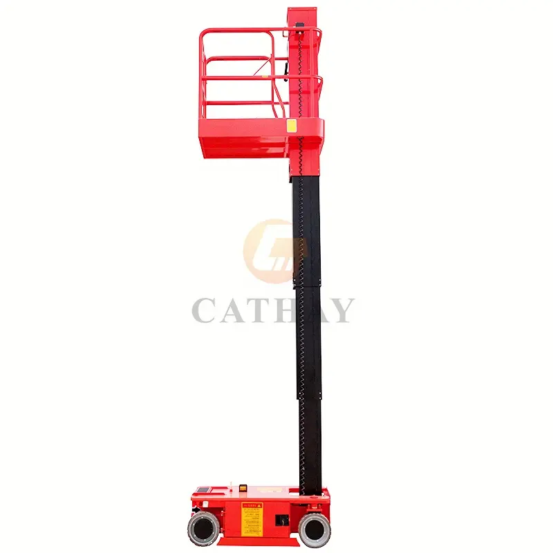 Low Level Access Platform Help You Get the Job Done Efficiently Full Electric Vertical Mast Features an Excellent Power Lift