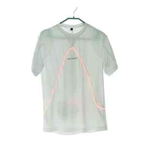 T-shirt personnalisé en fibre optique blanche avec décorations lumineuses pour t-shirt - Product Image 1