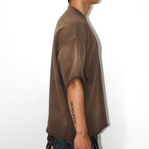 Camiseta de Hombre al por Mayor con Lavado Ácido Personalizado, Ropa de Moda Urbana Vintage, Tacto Suave, 100% Algodón, Ecológica, de Secado Rápido - Product Image 3