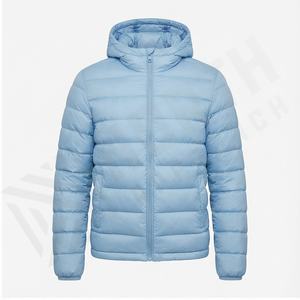 Venta al por mayor de ropa personalizada para hombre, Parka de verano informal, chaqueta acolchada a prueba de viento, fabricación de chaquetas 2025, plumas de pato - Product Image 2
