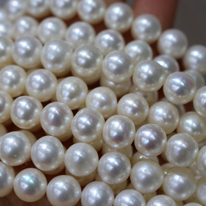 Venta Directa de Fábrica, Perlas Naturales de Agua Dulce de 4-5 mm, Casi Perfectas, con Luz Intensa, Perlas Sueltas para Collares - Product Image 3