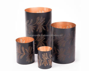 Manufacturer and Exporter of Metal <b>Tealight</b> Votive Holder for Weddings Home Festivals & Parties-Tabletop <b>Candle</b> Lantern Jars - Product Image 2