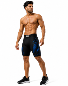 Custom Men Compression Shorts Quick Dry Stretch Gym Running Fitness Training Sports Base Layer Tights OEM Wholesale Supplier - Product Image 4