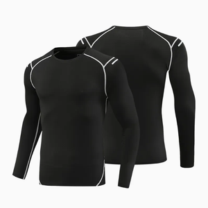 Camiseta de Manga Corta para Hombre, Corte Holgado, Cuello Redondo, Secado Rápido, 100% Algodón, para Gimnasio, Running, Fitness, Fútbol, Baloncesto - Product Image 5