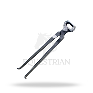 Pince à sabots semi-polie de 12 pouces, durable, outil vétérinaire pour l'entretien des sabots de chevaux et de bovins, ajustable, pour l'équitation - Product Image 1