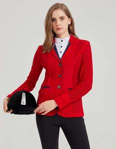 Veste de concours d'équitation pour femmes, fabrication sur mesure, qualité supérieure, prix de gros, vente chaude - Product Image 3