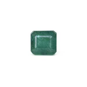Natural Zambian Emerald Cut Loose Gemstone 6.3 Carat for Fine Jewelry - Product Image 1