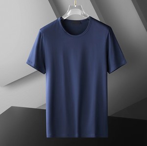Maglietta Estiva da Uomo in Modal a Rapida Asciugatura, <span class=keywords><strong>Stile</strong></span> <span class=keywords><strong>Giapponese</strong></span>, Effetto Seta Ghiacciata, Taglie Grandi, Logo Personalizzato OEM, Prezzo di Fabbrica Cina-Bangladesh - Product Image 3
