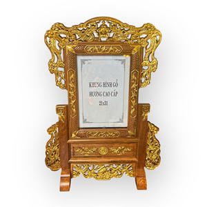 Marcos de Madera Modernos para Cuadros, para Altares Ancestrales y Salas de Estar, Varios Tamaños, Tallados y Dorados - Product Image 6