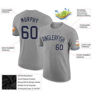 Private Label Team Name Graphic Baseball T <b>Shirt</b> Casual Streetwear <b>Y2K</b> Team Wear Custom Number OEM Men's <b>Shirts</b> Wholesale - Product Image 2