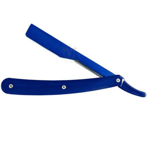 Custom Logo Straight <b>Barber</b> Razor White Plastic Handle Disposable Single-<b>Blade</b> Shave Razor Face Body Use Stainless Steel <b>Blade</b> - Product Image 1