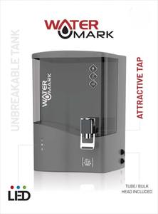 เครื่องกรองน้ำ RO ยี่ห้อ Water Mark ขนาด 9 ลิตร ถังเก็บน้ำแบบถอดได้ ตัวเครื่องทำจากพลาสติก ABS เกรดสำหรับอาหาร ติดผนังหรือวางบนเคาน์เตอร์ พร้อมไฟ LED แสดงสถานะ - Product Image 2