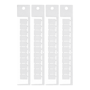Étiquettes de bornier BradyJet J1000 pour panneaux de commande, 8 mm x 12 mm, pas de 8 mm - Product Image 2