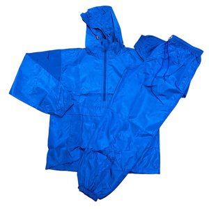 OEM Men's Hooded Solid Waterproof Breathable Tracksuit Windbreaker <b>Jacket</b> Pants 2 1 Design Lightweight Outdoor Sports <b>Techwear</b> - Product Image 5