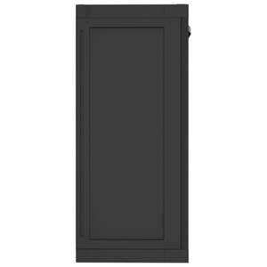 Armario de Almacenamiento Exterior Negro de 38.2"x14.6"x33.5" de PP para Cobertizos y Almacenamiento - Product Image 5
