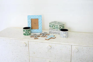 Luxury Bone Inlay Wooden <b>Trinket</b> Jewelry <b>Box</b> Mother of Pearl Gift Storage - Product Image 3