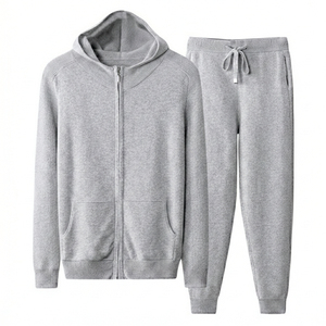 Ensembles de survêtements pour hommes, vêtements, sweat-shirt à capuche avec fermeture éclair, sweat-shirt décontracté, sweat-shirt de sport, ensemble de survêtement pour hommes 2023 - Product Image 4