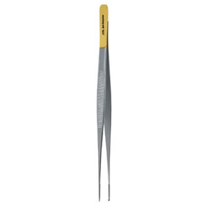 Pinces à tissus délicats en carbure de tungstène T/C, pointe de 1 mm, 1x2 dents, 5,5 pouces (14 cm), Micro Semken par Apto Enterprises - Product Image 5