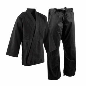Uniforme de Judo Blanco, 100% Algodón, Corte Holgado, Unisex, Adulto, Resistente, Teñido Liso, Transpirable, Tela de 480g, Impresión por Transferencia de Calor - Product Image 6