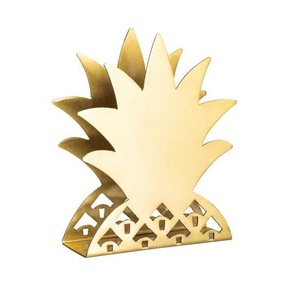 Compact Metal Napkin Holder Space Saving Tabletop Organizer Durable Rustproof Design Ideal For <b>Small</b> Dining <b>Tables</b> <b>Kitchens</b> - Product Image 5