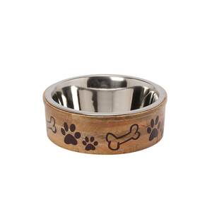 Tazón de Acero Inoxidable para Perros con Acabado Resistente a la Oxidación para una Alimentación Saludable, Segura y Fácil - Product Image 1