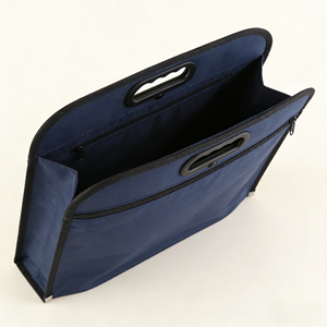 <b>Documents</b> <b>Bag</b> With Shoe Compartment Zipper Closure Travel <b>Documents</b> <b>Bag</b> Blue <b>Documents</b> <b>Bag</b> - Product Image 4