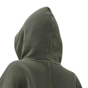 Chándal de mujer de moda 2026 de última tendencia con lavado ácido, transpirable y de manga larga, de peso pesado - Product Image 4